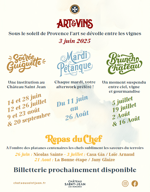 Programme de l'été 2025 !