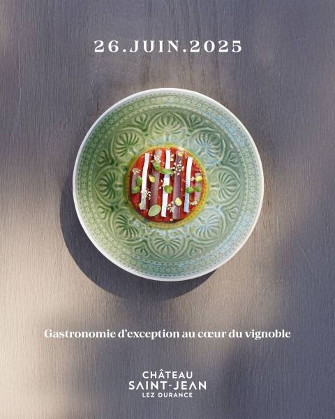 Dîner d’exception au Château Saint Jean – 26 juin 2025